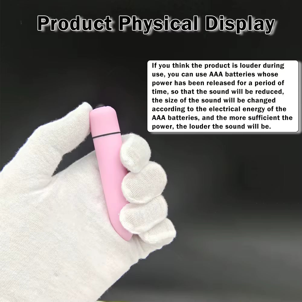 Mini Bullet Vibrator, Sex Toys, Sexy Toys, Sexual Toys for Women, Adult Toys，Vibrators - Single Frequency (Without Battery)