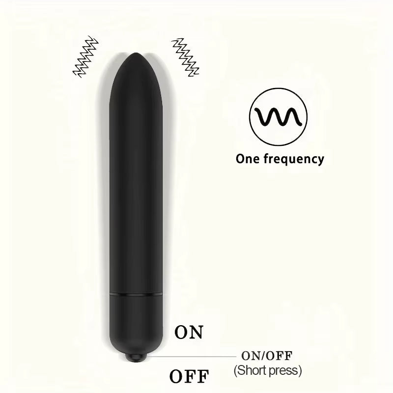 Mini Bullet Vibrator, Sex Toys, Sexy Toys, Sexual Toys for Women, Adult Toys，Vibrators - Single Frequency (Without Battery)